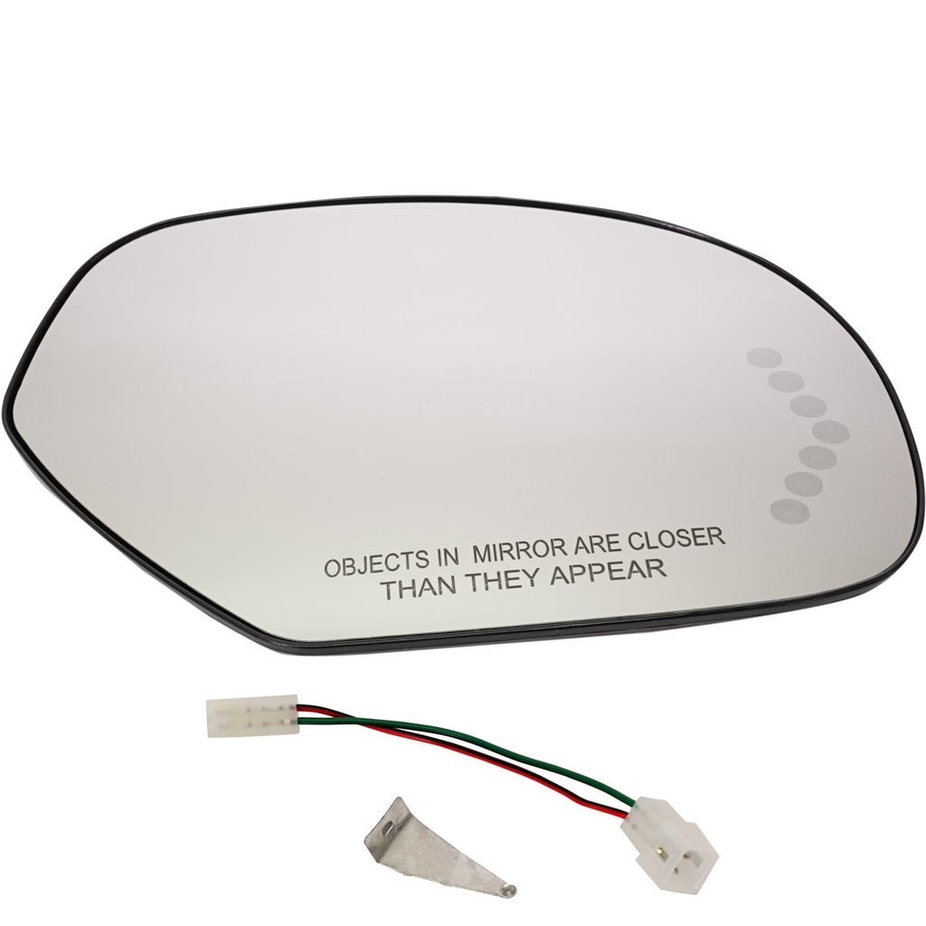 Heated Passenger Right Side Mirror Glass for GMC Yukon XL 1500 2500