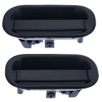 Door Handle Outer Set of 2 Black Front L+R for Mitsubishi Canter (1995–2005)