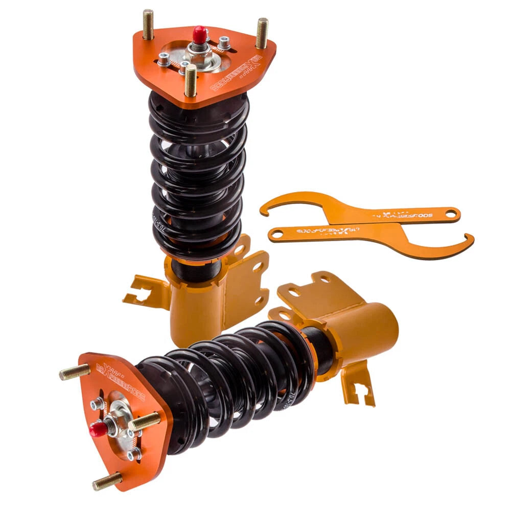 2X Front Coilover Kits for Nissan 240SX (1989–1993) Adjustable Dampers