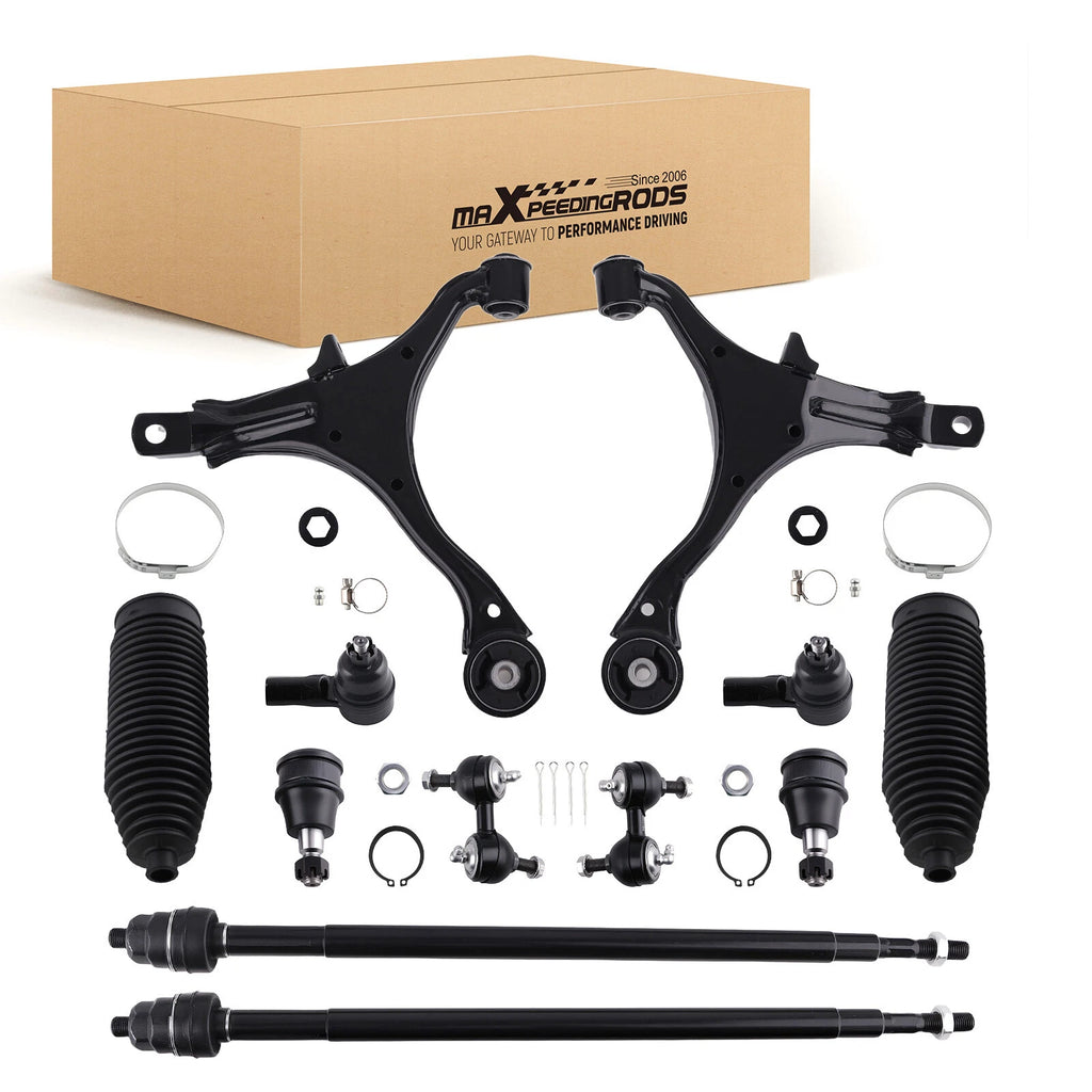 Set of 12 Front Suspension Lower Control Arms for Honda CR-V (2002–2006)