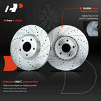 Drilled Brake Rotors for Nissan Maxima (2009–2014, 2016–2022)