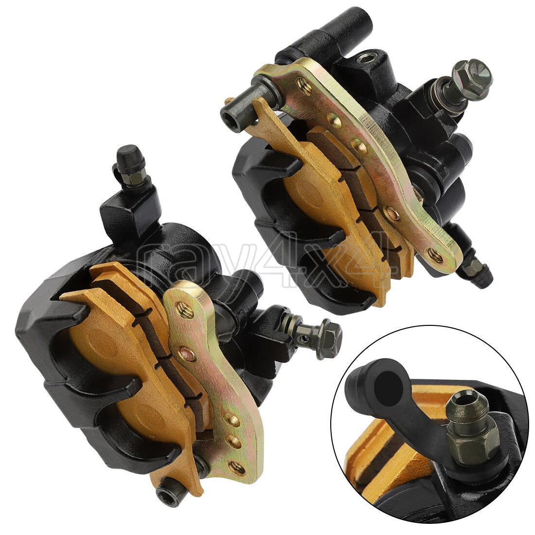 Front Brake Calipers for Kawasaki Bayou 300 400, Brute Force 650 750 (1999–2023)