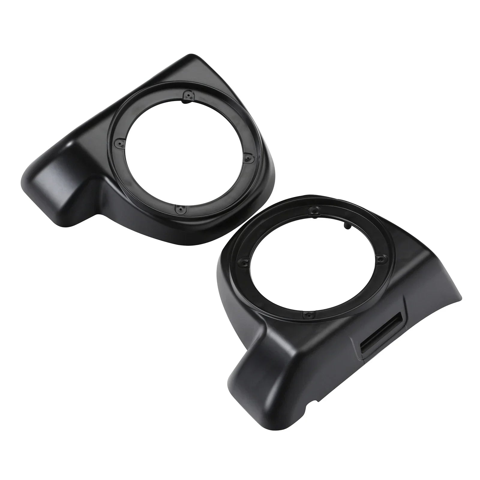 6.5" Lower Fairings Speaker Pods for Harley Road Glide (2014-2024) Black Denim