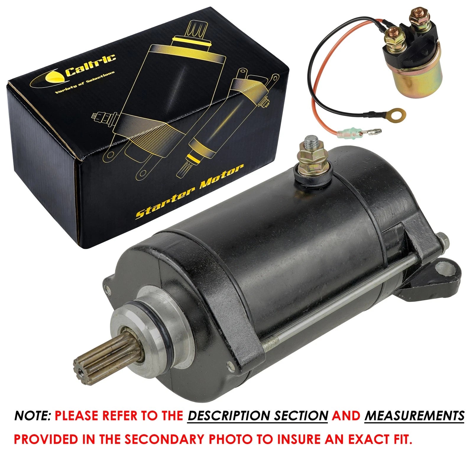 Starter & Solenoid Relay for Yamaha Wave Raider RA1100 (1995–1996)