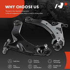 2X Control Arm and Ball Joint Assembly for Hyundai Tiburon (2003-2008)