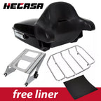 Chopped Luggage Trunk Backrest Mount Rack for Harley Electra Glide (2014–2026)