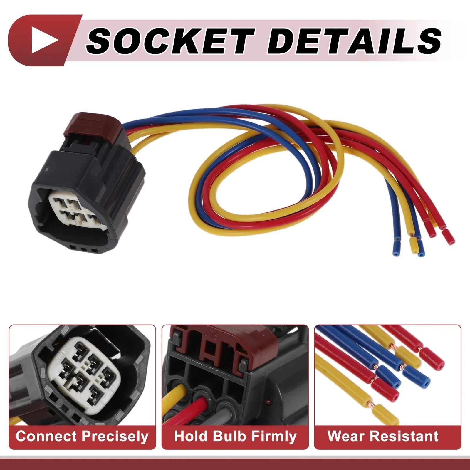 Taillight Socket Wiring Harness for Dodge Nitro (2007-2011)