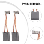 2X Carbon Brush Kit for Electric Motor 180 230 Angle Grinder