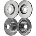 Front and Rear Disc Brake Rotors for Nissan Juke (2014–2017)