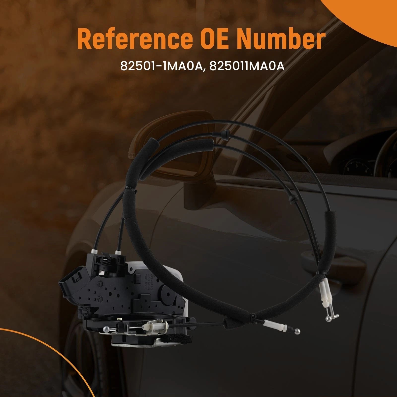 Door Lock Actuator for Infiniti Q70L Left Rear (2015–2019) 825011MA0A
