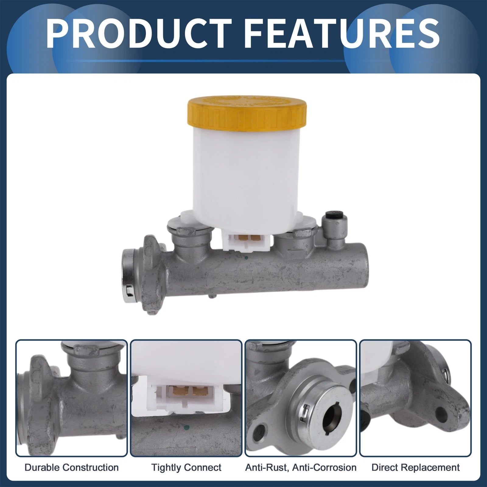 Brake Master Cylinder with Reservoir No. 4601049L01 for Nissan D21 (1986–1992)