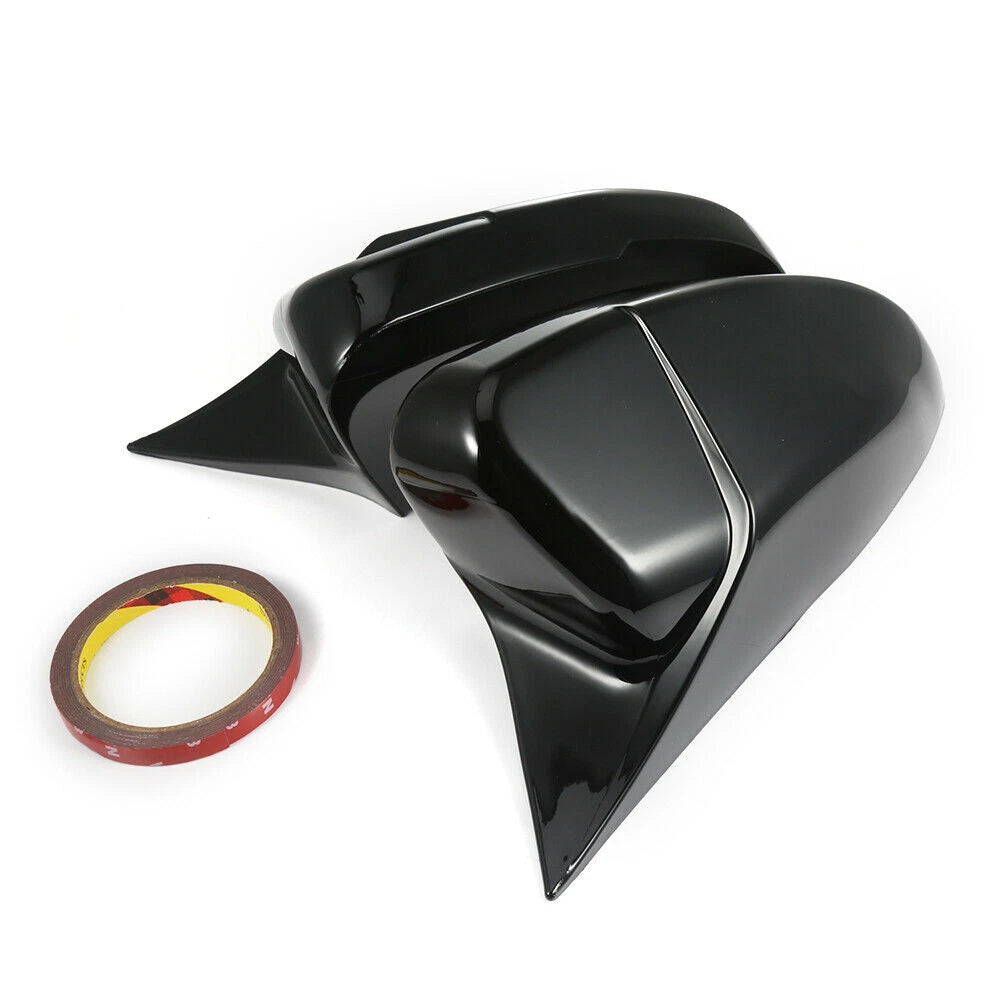 Gloss Black OX Horn Rearview Mirror Cover Trim for Honda Accord (2018–2020)