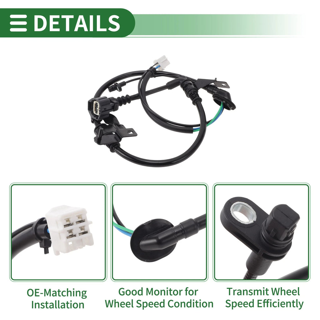 ABS Wheel Speed Sensor for Mazda 3 (2018) No.BAAN437EXC/BAAN437EX