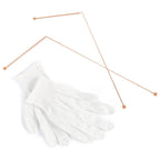 Water Finding Tool Set of 2 Pure Copper Wands with Gloves