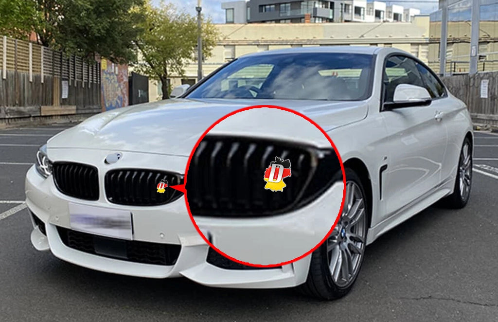 Aluminum 3D Badge Emblem for Audi BMW Mercedes VW (Germany)