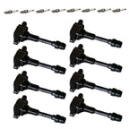 8X Ignition Coils & Spark Plugs for Nissan Titan Armada QX56 NV2500 3500 (2004–2023)