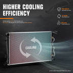Aluminum Core Cooling Radiator for Genesis Coupe 3.8L (2010–2012) DPI-13151