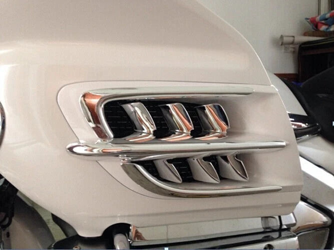 Chrome Fairing Shark Gills for Honda GL1800 (2001–2011)