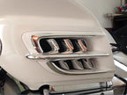Chrome Fairing Shark Gills for Honda GL1800 (2001–2011)