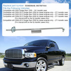 Transfer Case Control Lever Shift Linkage Rod & Bushings Kit for Dodge Ram (1994-2001)