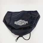 Half Helmet Protection Bag for Harley Davidson (Black, Drawstring)