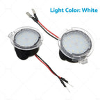 2X LED Puddle Lamps Under Mirror 6000K for Ford Ranger (2015–2017)