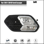 Fog Light for Ford Escape (2017â2019) - Black Cover, Driver Side