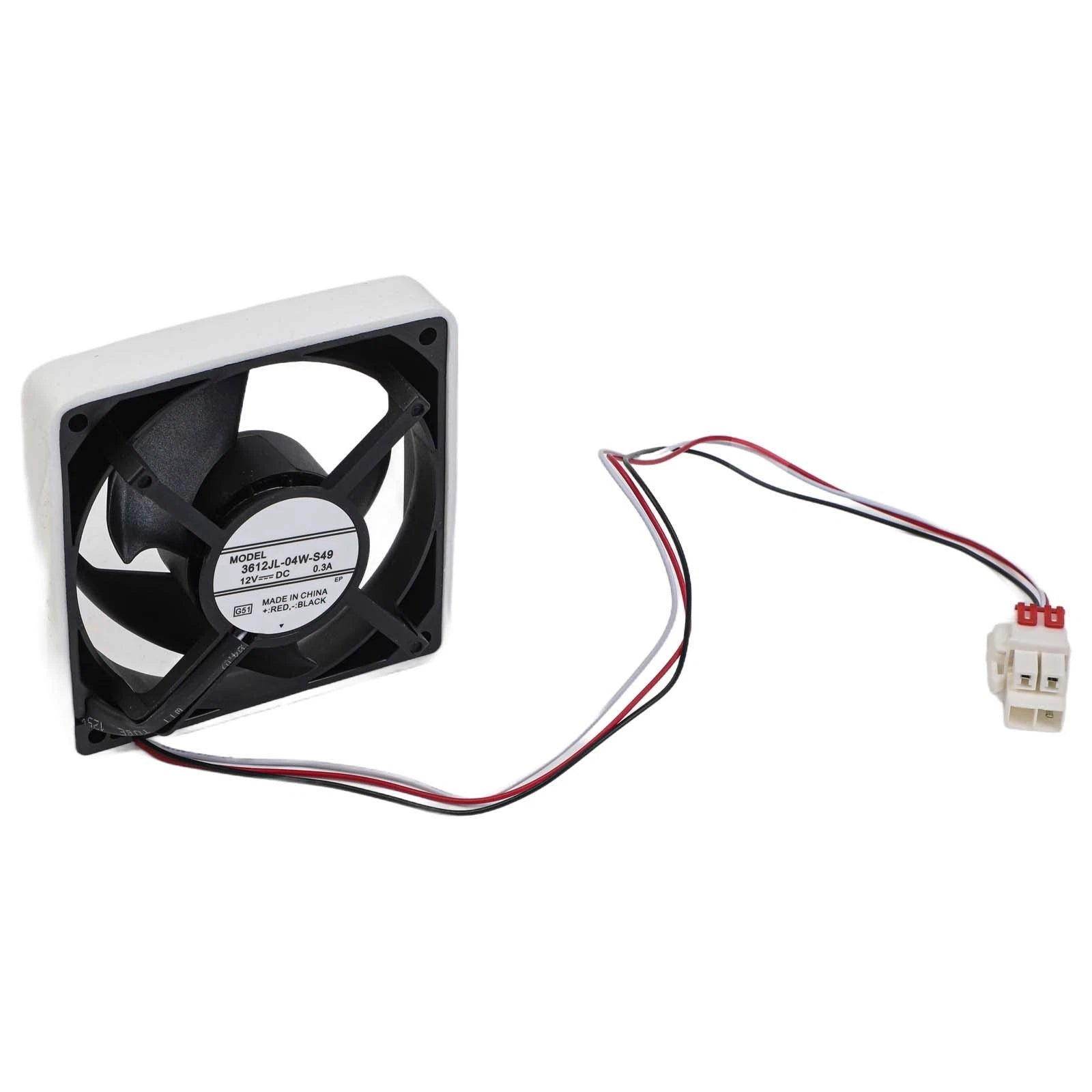 DC 12V 0.3A Motor Fan for Refrigerators Freezers (1X)