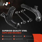 Set of 4 Front Lower Control Arms for Nissan Versa (2007-2012)