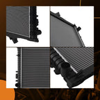 Direct Mount Radiator for Dodge Durango Aspen (2004–2009)