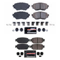 PowerStop Z23 Carbon-Fiber Ceramic Brake Pads Kit for Mazda 3
