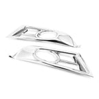 Pair of Front Fog Light Cover Trim for Honda CR-V (2017–2018) Chrome