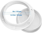 6 Inch Round Non-Slip Inspection Hatch for Boat Deck