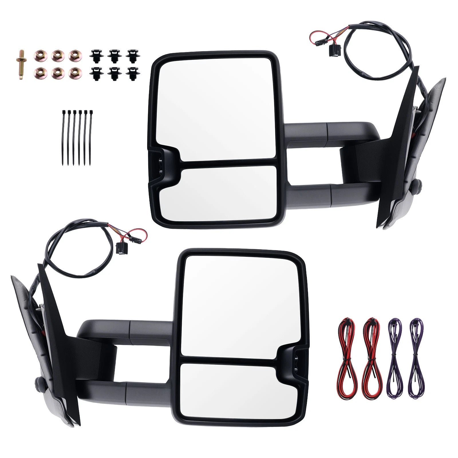 Heated Tow Mirror for Chevy Suburban 2007-2013 Power Signal Running Lights