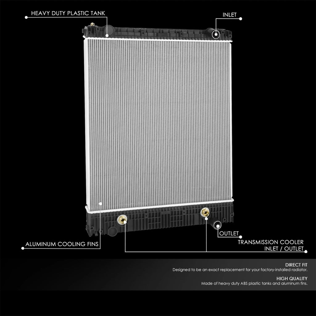 2-Row Aluminum Core Radiator for Business Class M2 106 (2006–2015)