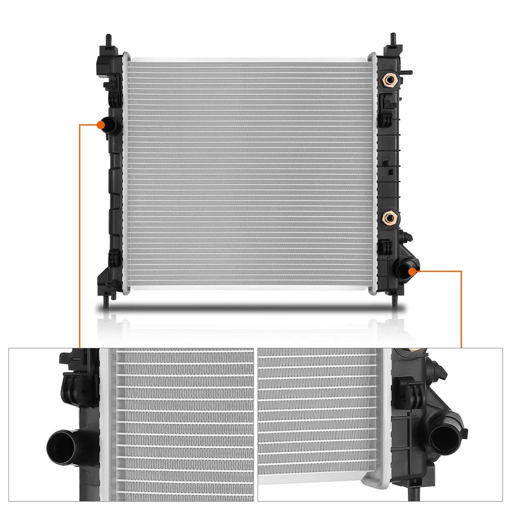 Aluminum Core Radiator for Chevy Spark 1.2L (2013–2015) DPI-13342