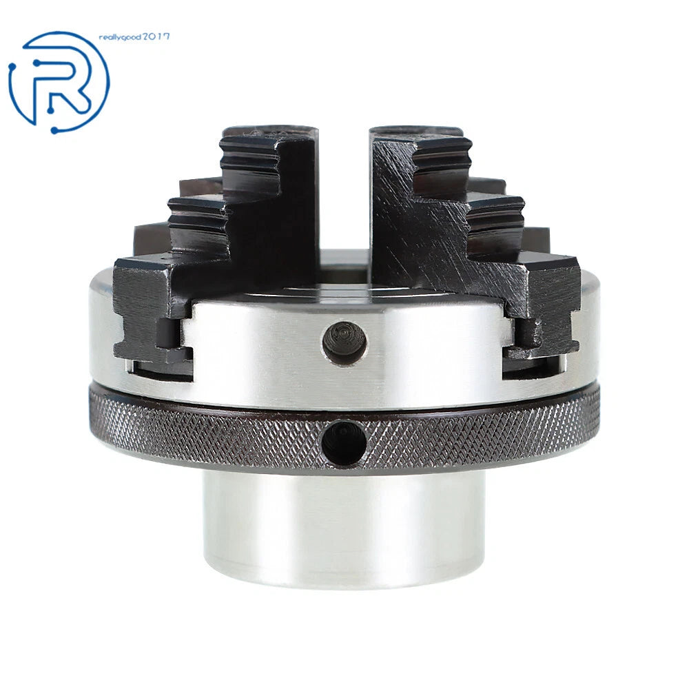 4" Reversible 4 Jaw Chuck for Wood Lathes (1" x 8 TPI Spindles)