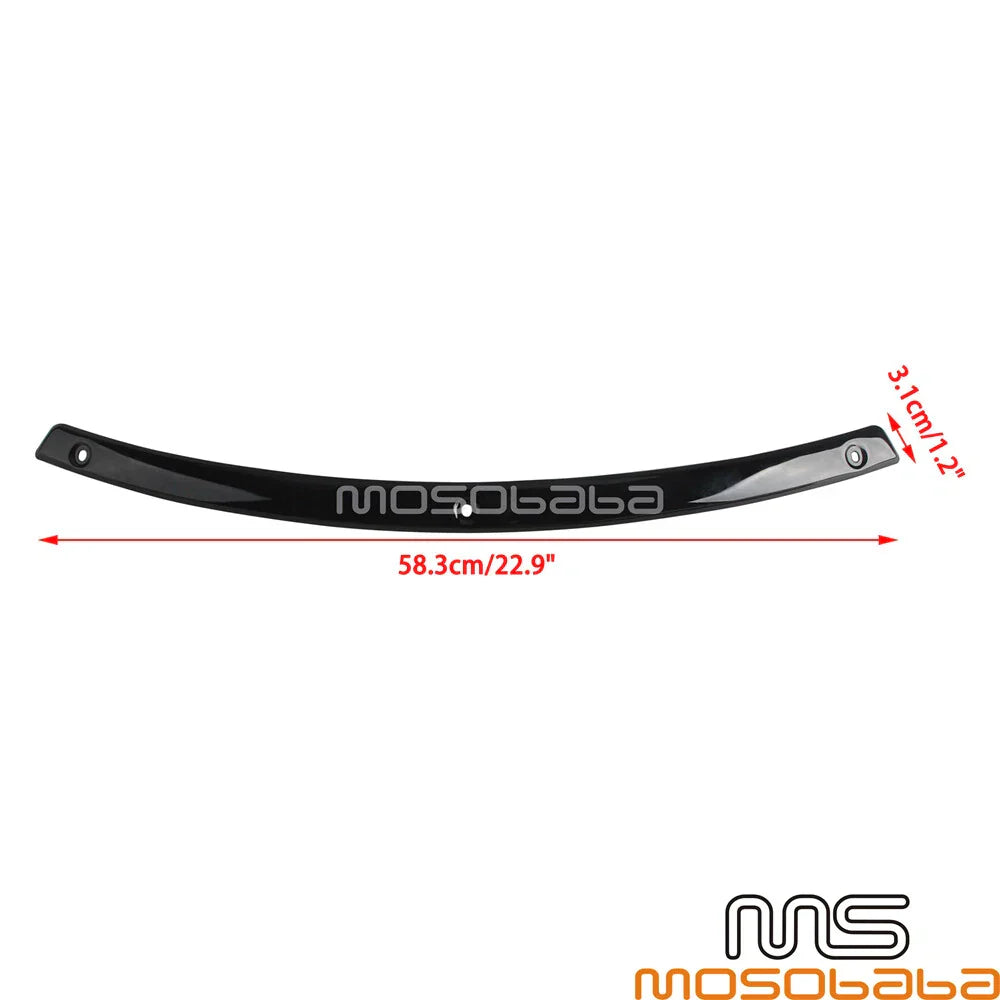 Windshield Trim for Harley Touring 1996-2013, Tri Glide, Street Glide, Electra Glide