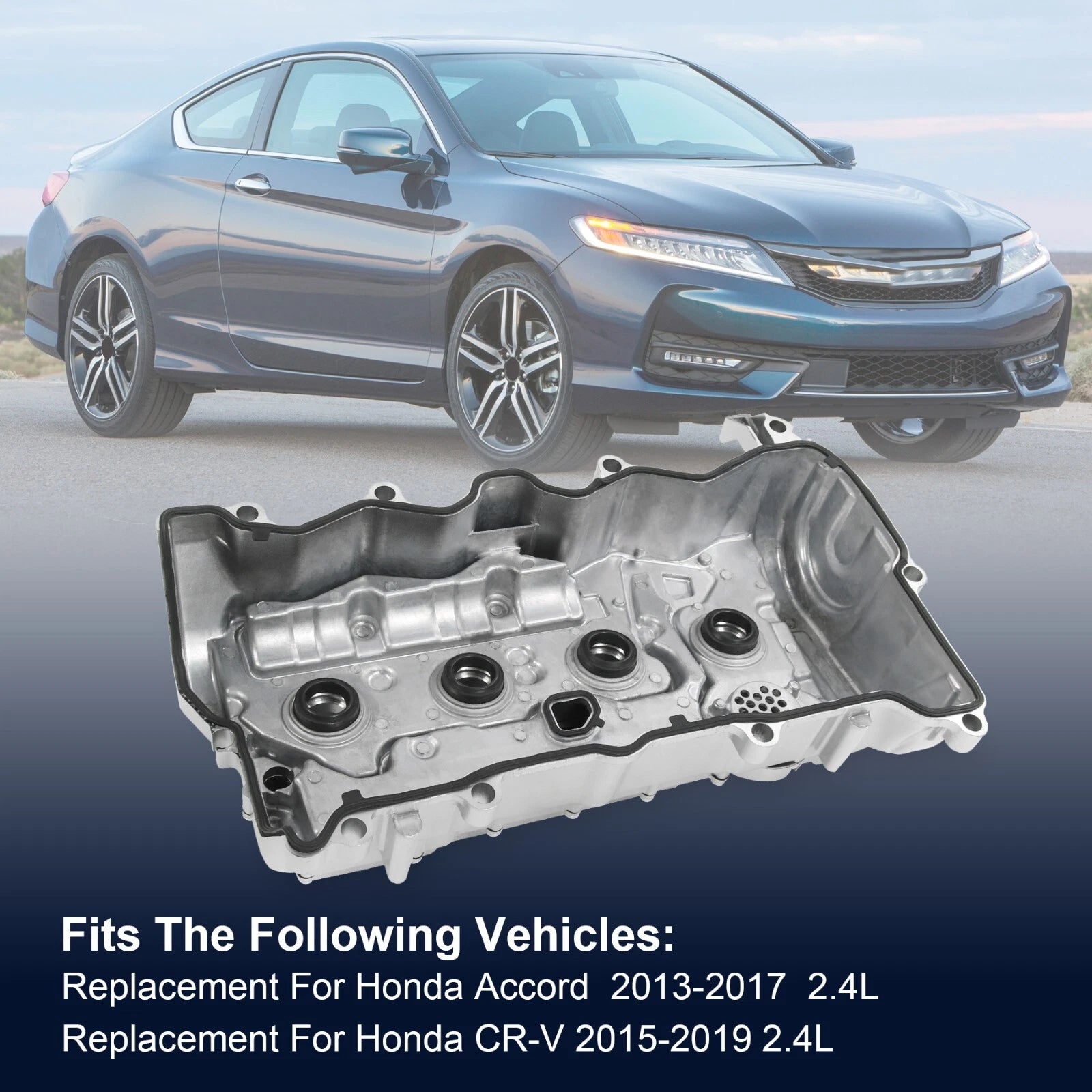 Upgraded Valve Cover with Gasket for Honda Accord CR-V 2013–2017