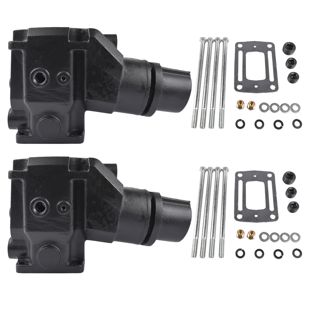 Manifold Replacement Kit for Volvo Penta OMC V6 V8 (4in ID Hose) 913784 3857944