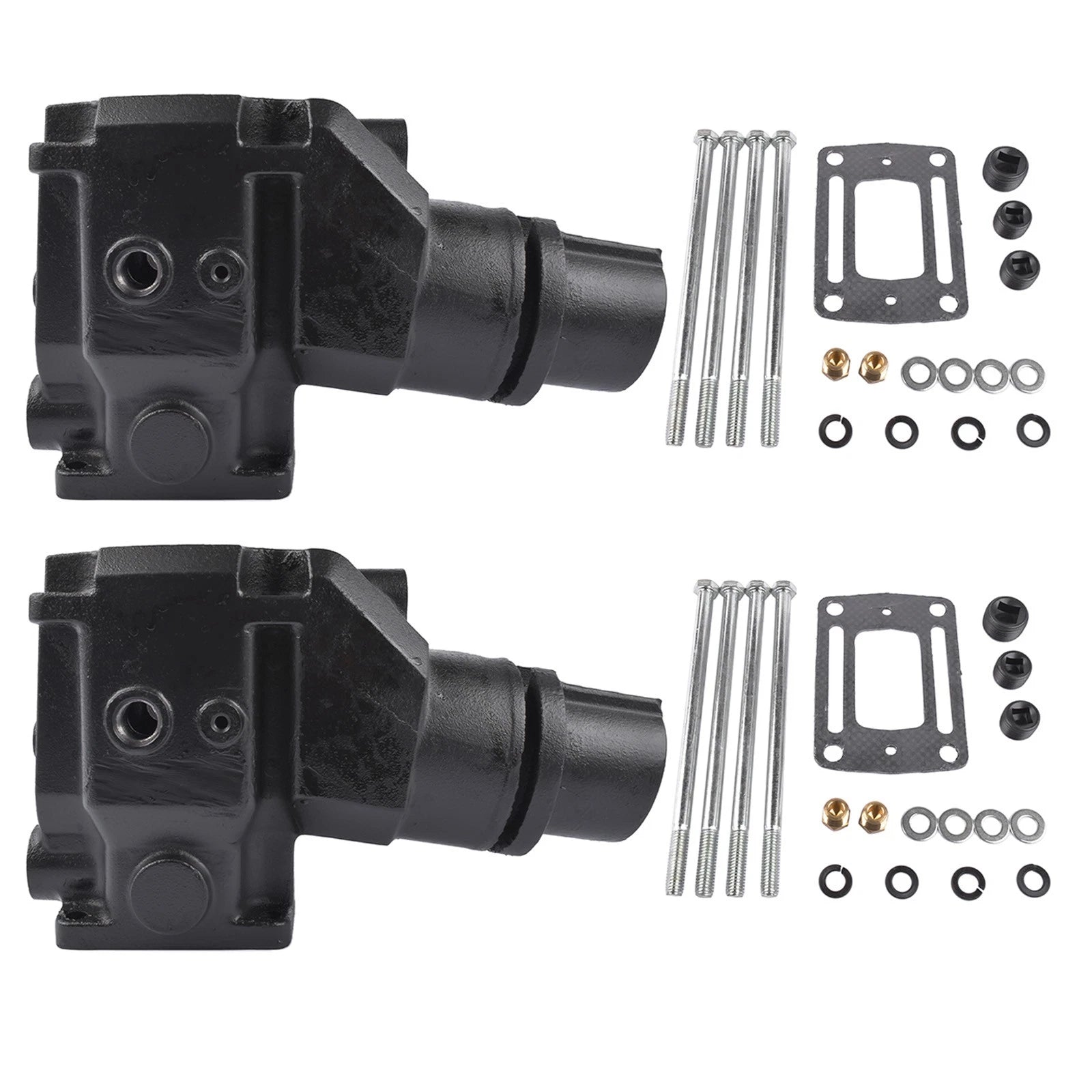 Manifold Replacement Kit for Volvo Penta OMC V6 V8 (4in ID Hose) 913784 3857944
