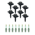 Set of 8 Ignition Coils & 8 Spark Plugs for Audi S6 4.2 V8 (BBD)