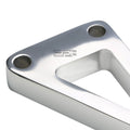 Polished Aluminum Alternator Bracket Kit for Small Block Chevy (1969–1986)