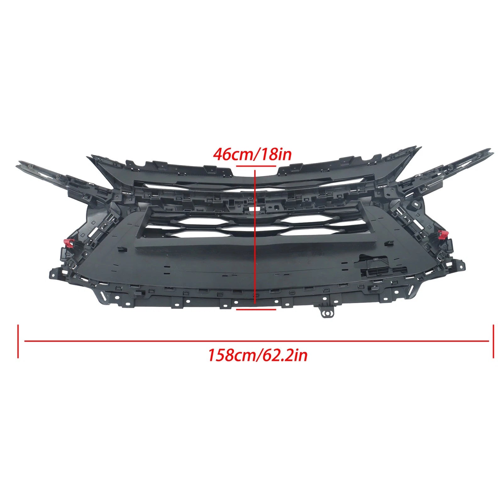 Gloss Black Front Grille for Chevrolet Blazer RS (2023-2025)