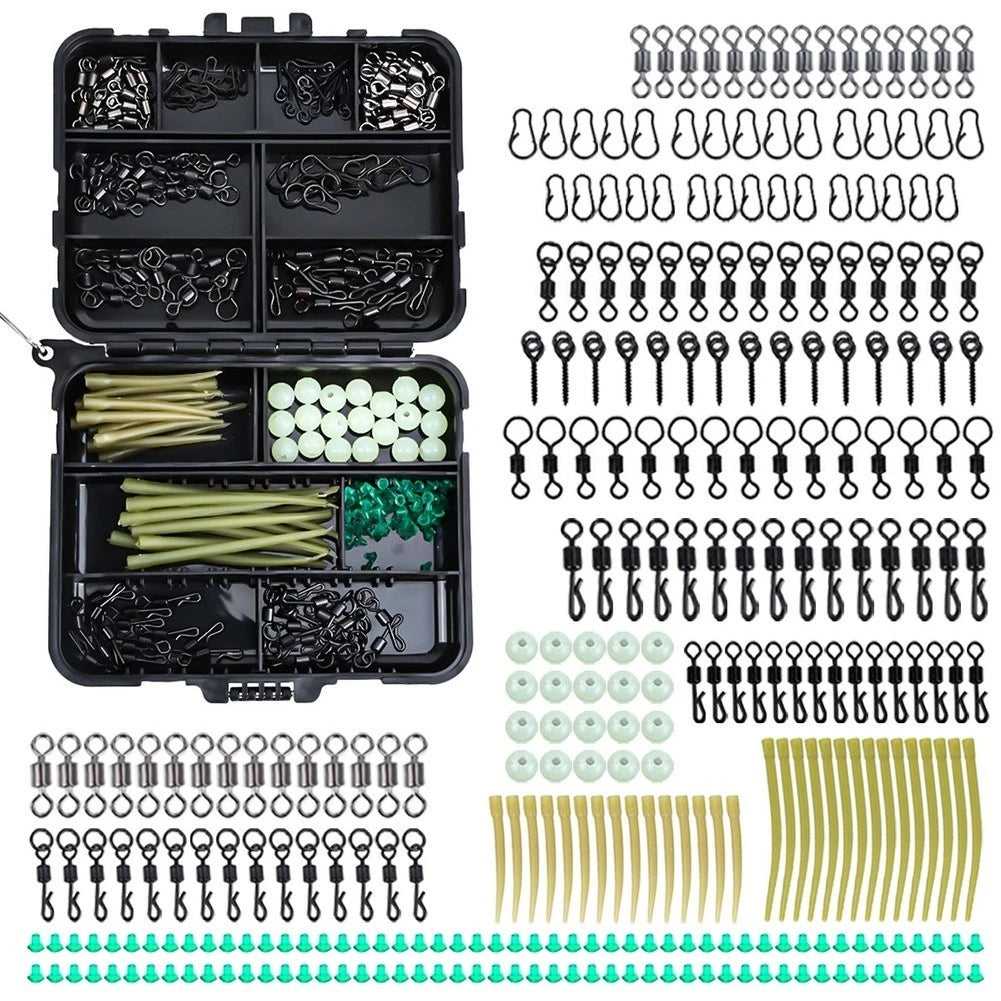 Fishing Kit 300pcs for European Style Swivels and Hose Stoppers