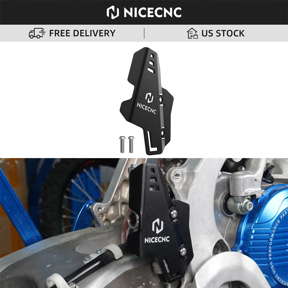 CNC Billet Rear Brake Master Cylinder Guard for Yamaha YZ125 YZ250 WR250F WR450F