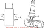 TPMS Sensor for Jeep Grand Cherokee (2011–2021)