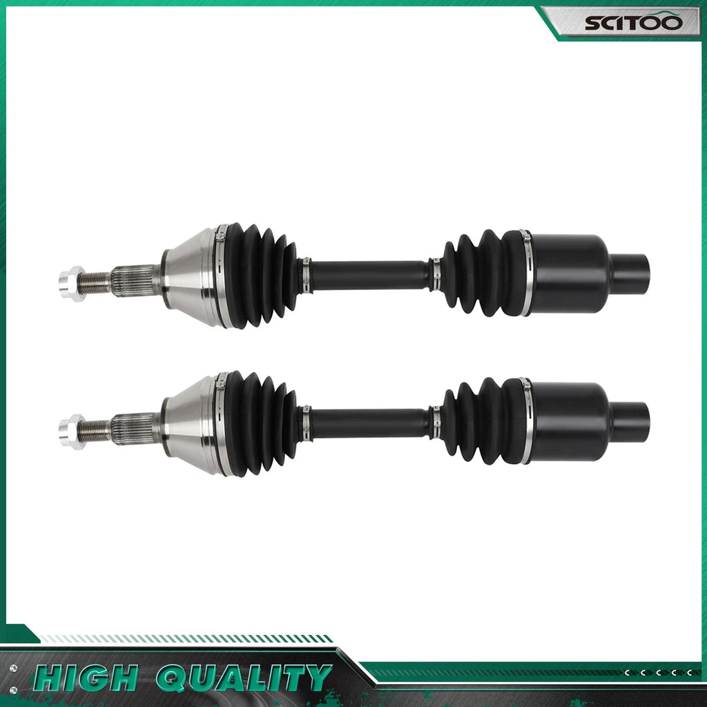 Set of 2 CV Axle Assembly for Ram 1500 3.6L (2013–2022) 4WD