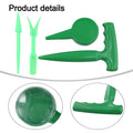 Set of 4 Ergonomic Garden Tools for Pricking Bulbs and Small Plants