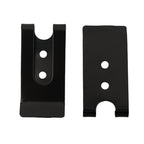 Belt Clip Hook 2 x Flat Base Manganese Steel Accessories for Vehicle